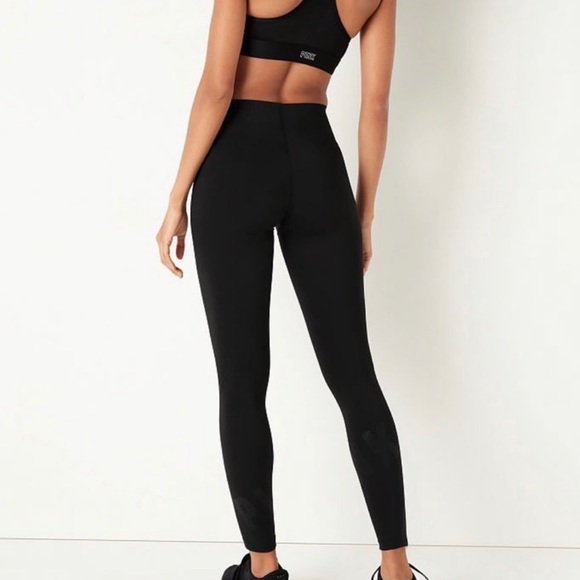 π©·BNIP VS PINK COMPRESSION V HIGH WAIST FULL LENGTH LEGGING - Picture 2 of 5